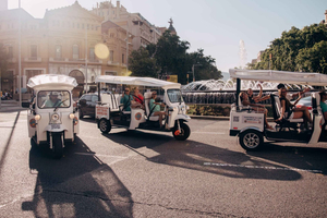 Barcelona Panoramic & Photo Highlights Private Tuk Tuk Tour