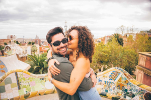 Barcelona: Sesja zdjęciowa w Parku Guell