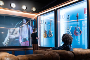 Barcelona: Rock Museum- Guitar Legends Hall