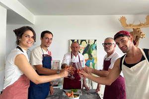 Barcelona: Rooftop Tapas and Sangria Class with a Chef