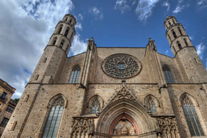 Barcelona: Rundvisning i Santa Maria del Mar og adgang til terrasse