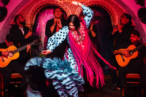 Barcelona: Tablao Flamenco Cordobes met eten en drinken
