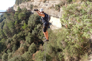 Barcellona: Via Ferrata Baumes Corcades a Centelles