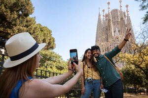 Det bedste af Barcelona: Sagrada Familia & Park Guell med afhentning