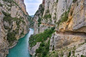 Catalogne : randonnée guidée dans les gorges de Mont-rebei avec transfert