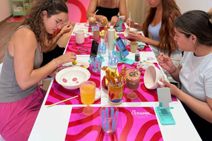Conscious Pottery Painting with Included Drink