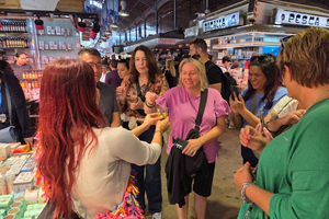 Barcellona: Tour gastronomico e visita del centro città