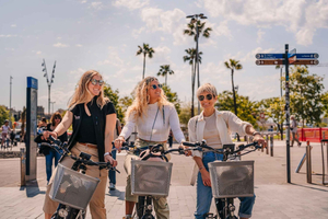 E-Bike Tour met kabelbaan Montjuic & boottocht