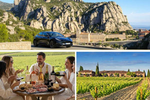 From Barcelona - Private Montserrat & Family Winery Brunch