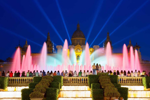 From Costa Brava: Barcelona Sunset & Magic Fountain