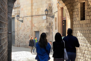 Gothic Quarter Guided Tour with Flamenco & Tapas