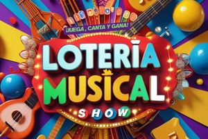 Interaktivt Lotería Musical-show i Barcelona