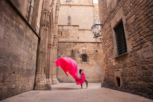 ✅ sesión de fotos privada con vestido volador
