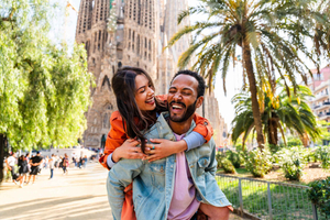 Privat fotosession vid Sagrada Familia