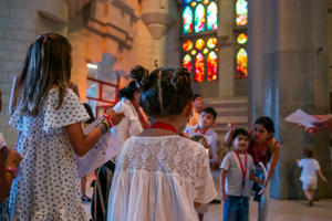Sagrada Familia-tur med en lille gruppe for børn