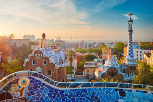 Escursione a terra di Barcellona