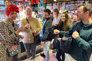 Tapasrundvandring och rundvandring på La Boqueria-marknaden