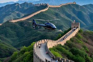 Badaling Great Wall Helicopter Tour and Transfer