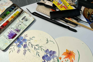 Pechino: serata artistica privata con pittura e gioielli