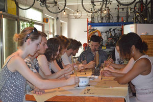 Pekín Wangfujing Clase de Caligrafía Cerca de la Ciudad Prohibida