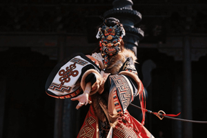 Pechino: Esperienza di pittura di maschere cinesi (maschera Nuo)