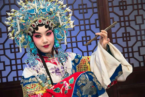 Soirée de Ópera de Pequim na antiga residência de Mei Lanfang