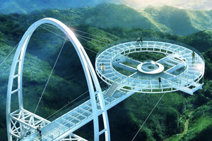 Private Shilinxia Cantilever Viewing Platform Transfer/Tour