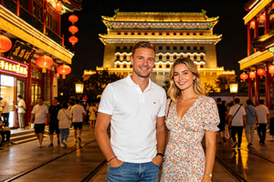 Guidet aftentur på Qianmen Street og Zhajiang-nudler