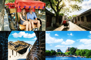 Water Great Wall, Lama Temple & Houhai Hutong Tour