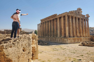 Baalbek Temples & Ksara Caves w/pick-up,guide, entries+lunch