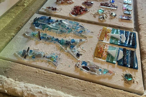 Belgrado: laboratorio di fusione del vetro con artista locale