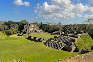 Wycieczka do świątyni Majów Altun Ha z tyrolką i spływem na dętce