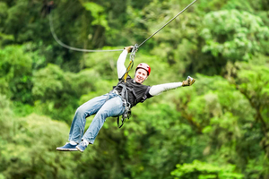 Ciudad de Belice: Excursión de Aventura en Cueva y Tirolina