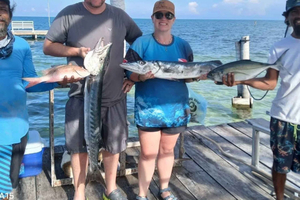 Caye Caulker: Halbtägige Angeltour mit Ausrüstung und GoPro