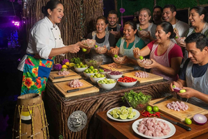 Ceviche Cooking Class at San Pedro Belize