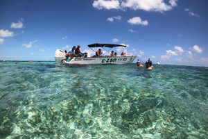 E-Z Boy Tours : réserve marine de Caye Caulker, snorkeling
