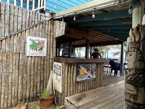 Mango’s Beachfront Bar Hopkins Sittee Point