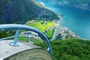Sognefjord-Næroyfjord-Stegastein-Flåm-Tvindefoss-Stalheim-Borgund.