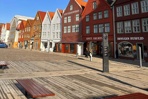 Wpływ Bergen na rozwój Norwegii, wycieczka po mieście
