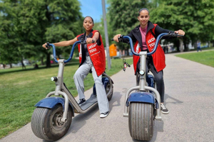 Berlin City: 2 timers guidet byrundvisning på Fat Tire E-Scooter