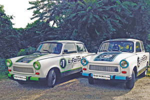 Berlin: E-Trabi City Tour