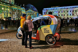 Berlin: Illuminated Berlin by Bike Taxi