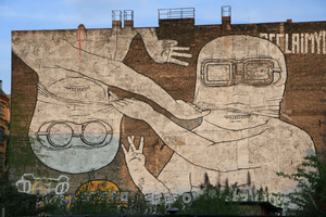 Private Berlin Street Art & Graffiti Tour mit dem Auto oder zu Fuß