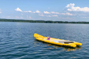 Berlijn: Kano- of SUP-verhuur aan de Scharmützelsee