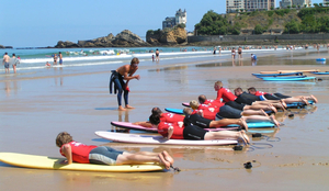 Ocean Adventure Surf School De La Côte Des Basques