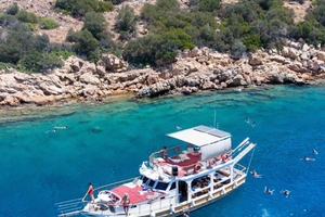 Bodrum: Boat Tour for Mein Schiff and Aida Cruise Passengers