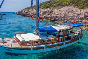 Bodrum: tour privato in barca a Bodrum per i clienti delle crociere