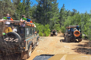 Bodrum Jeep Safari with Lunch and Water Wars