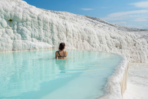 Pamukkale und Hierapolis: Tagestour ab Bodrum mit Mittagessen und Transfer