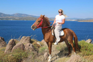 Da passeggiata a cavallo con prelievo dall'hotel